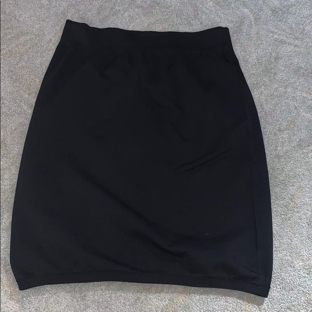 Black Bodycon Skirt